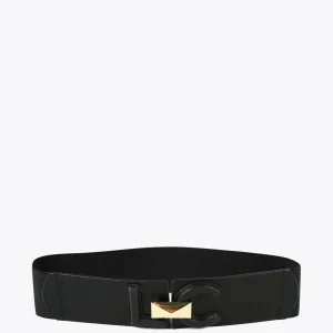 Lola Casademunt Accesorios<Cinturón hebilla LC NEGRO