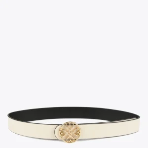 Lola Casademunt Cinturones<Cinturón reversible NEGRO-CRUDO