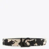 Lola Casademunt Animal Print | Cinturones<Cinturón reversible animal MARRON-NEGRO