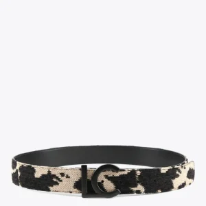 Lola Casademunt Animal Print | Cinturones<Cinturón reversible animal MARRON-NEGRO