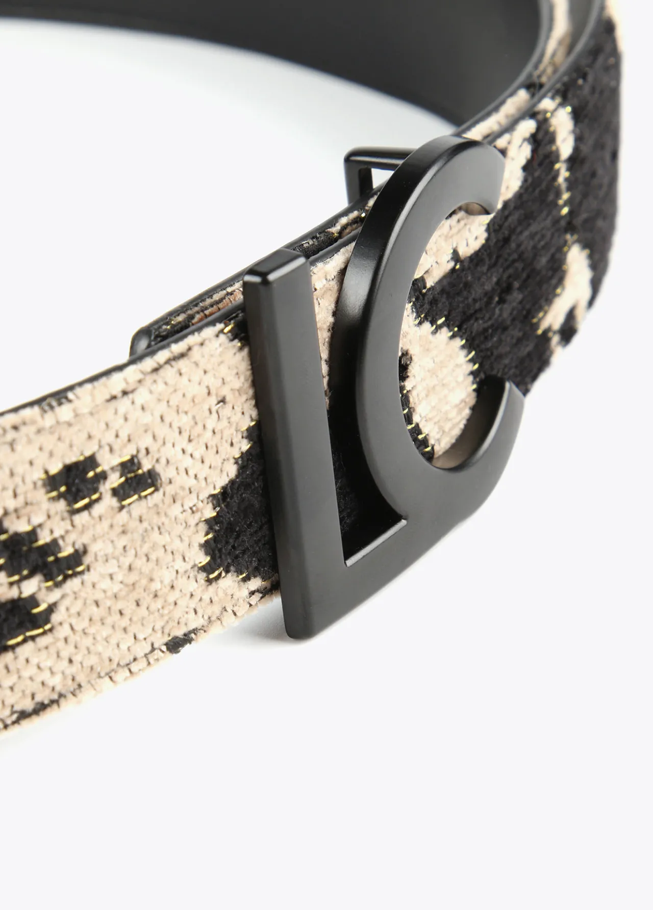 cinturn_reversible_animal_5.webp Lola Casademunt Animal Print | Cinturones<Cinturón reversible animal MARRON-NEGRO