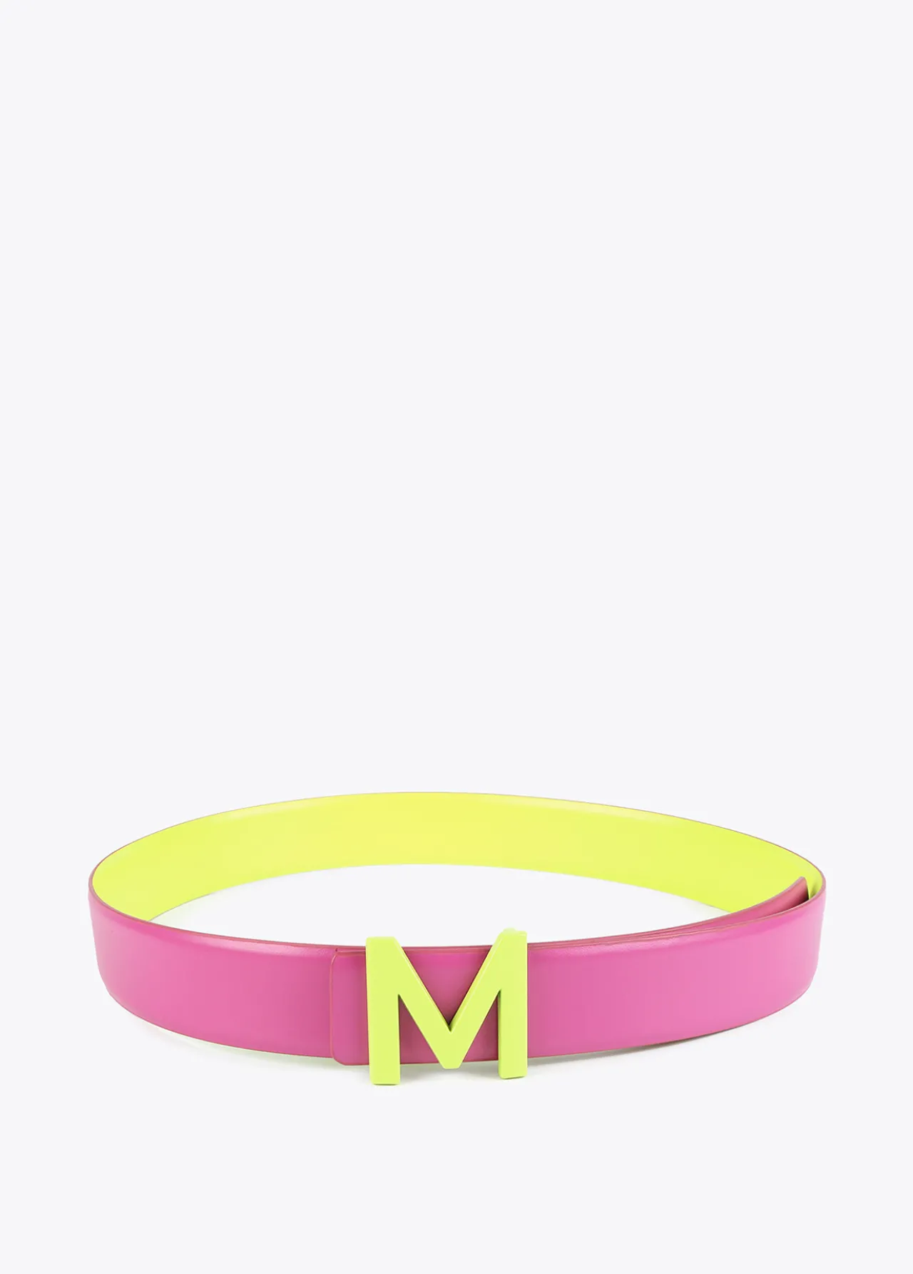 cinturn_reversible_hebilla_fluor_2.webp Lola Casademunt Accesorios<Cinturón reversible hebilla fluor LIMA