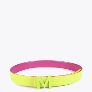 Lola Casademunt Accesorios<Cinturón reversible hebilla fluor LIMA
