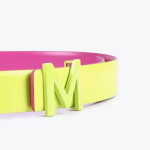 Lola Casademunt Accesorios<Cinturón reversible hebilla fluor LIMA