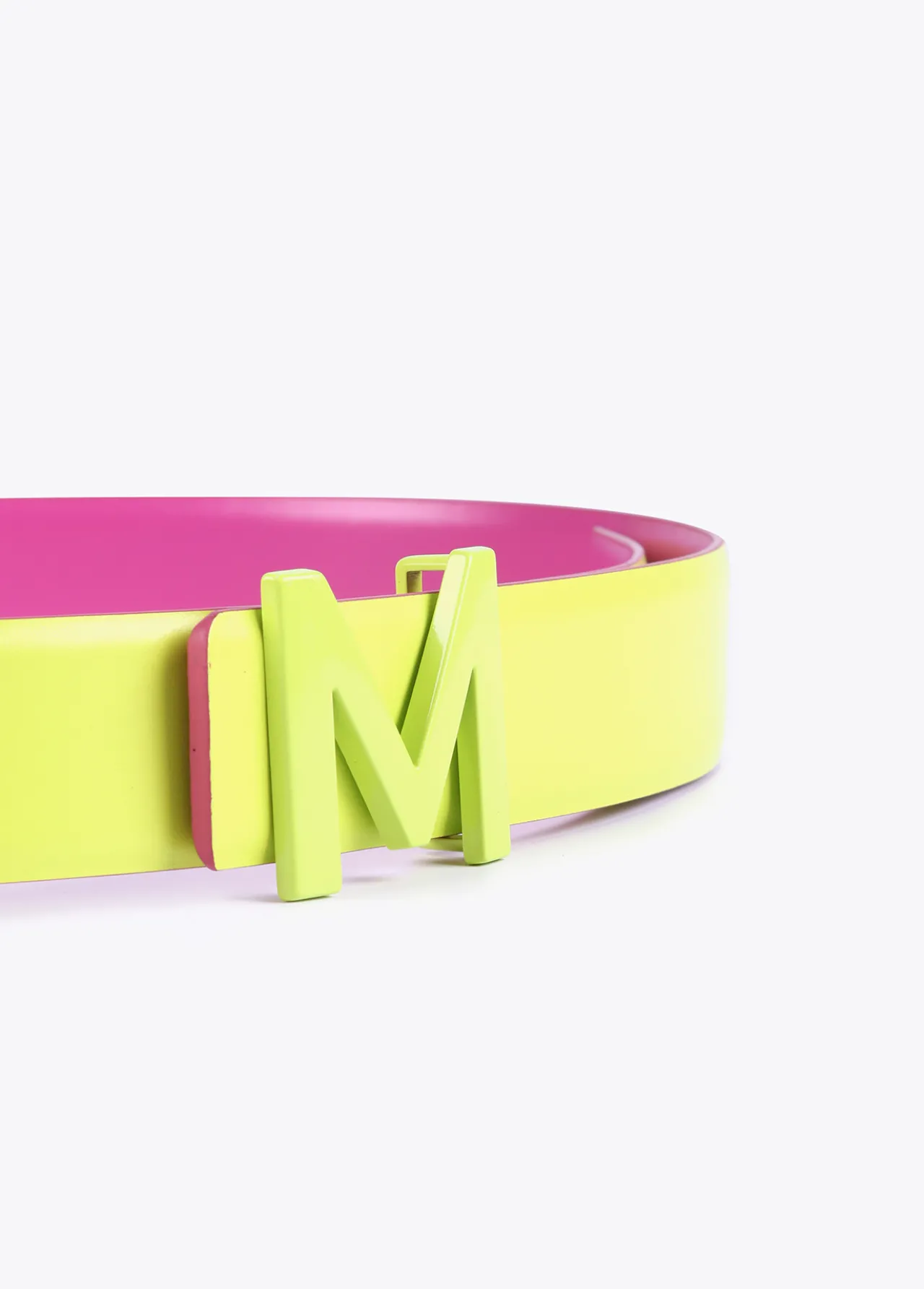 cinturn_reversible_hebilla_fluor_5.webp Lola Casademunt Accesorios<Cinturón reversible hebilla fluor LIMA