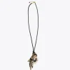 Lola Casademunt Bisuteria<Collar con colgante multi abalorios NEGRO