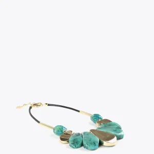 Lola Casademunt Bisuteria<Collar con colgante TURQUESA