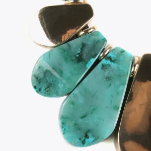 Lola Casademunt Bisuteria<Collar con colgante TURQUESA