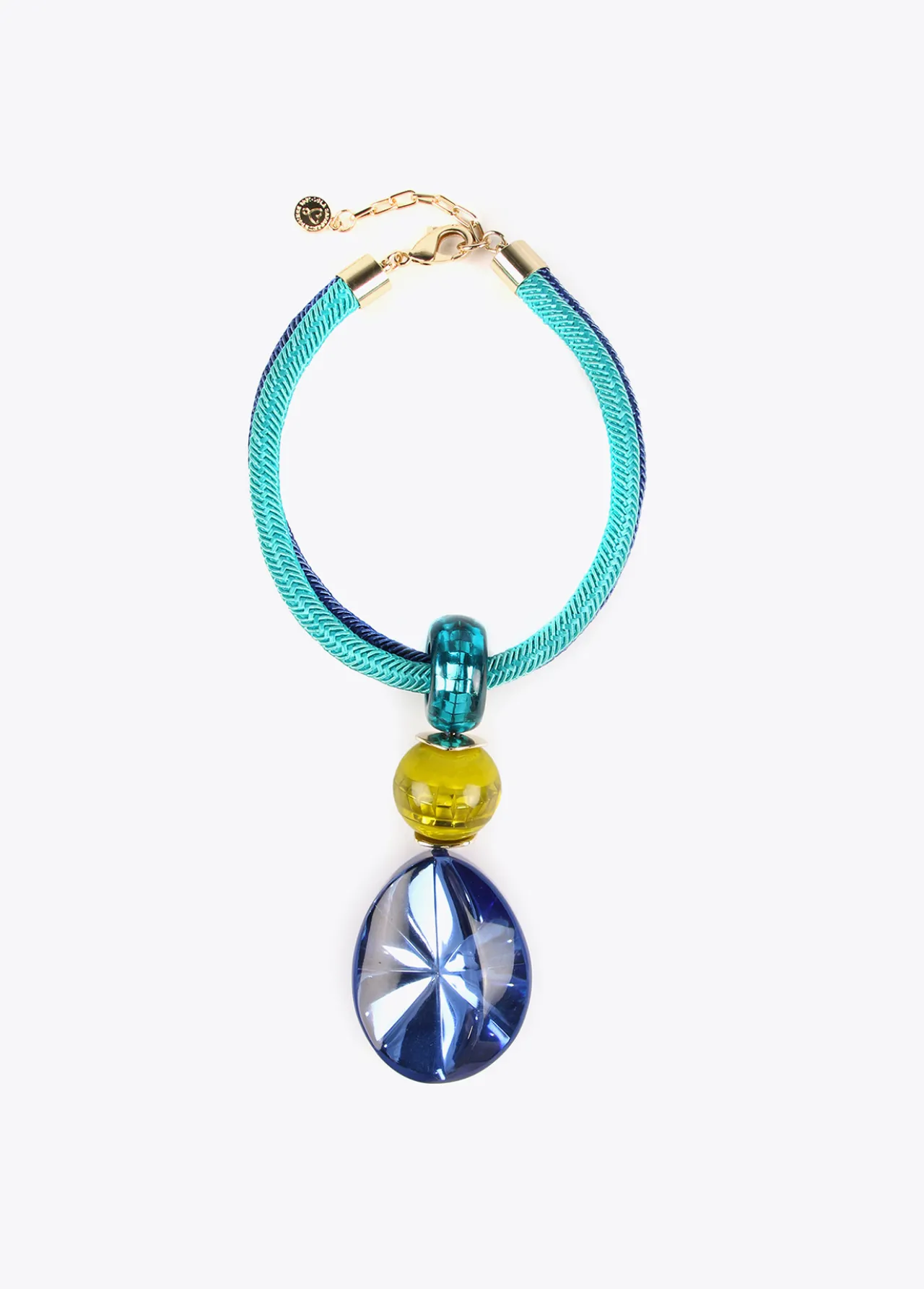 collar_con_maxi_colgante_0.webp Lola Casademunt Bisuteria<Collar con maxi colgante AZULELECTRICO