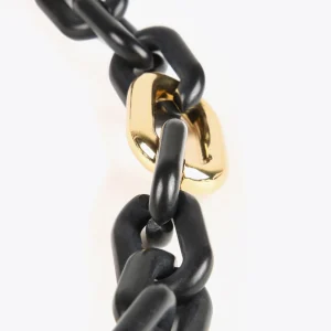 Lola Casademunt Collares<Collar con medallón METAL-NEGRO