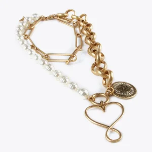 Lola Casademunt Collares<Collar doble METAL-METAL