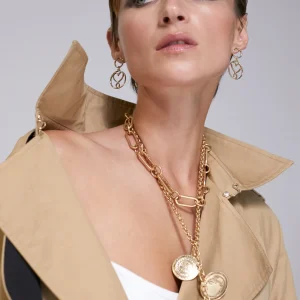 Lola Casademunt Collares<Collar doble METAL-METAL