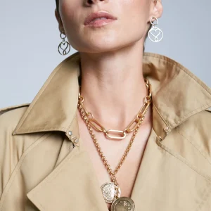Lola Casademunt Collares<Collar doble METAL-METAL