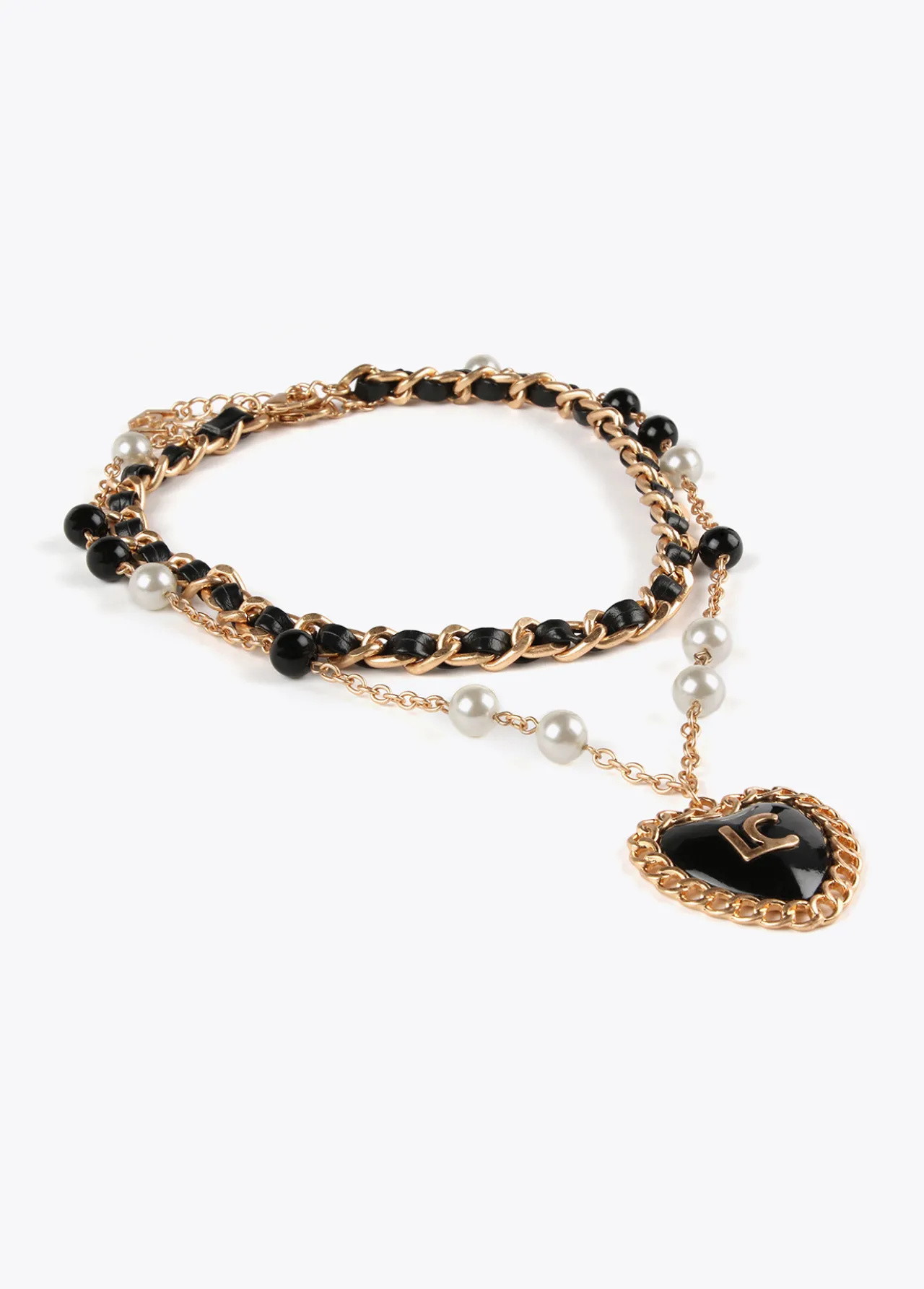 collar_doble_5.webp Lola Casademunt Collares<Collar doble METAL-NEGRO