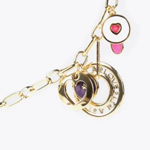 Lola Casademunt Collares<Collar con charms DORADO
