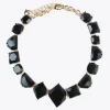 Lola Casademunt Collares<Collar gargantilla colores METAL-NEGRO
