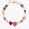 Lola Casademunt Collares<Collar gargantilla colores METAL-NEGRO