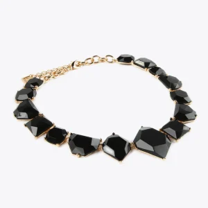Lola Casademunt Collares<Collar gargantilla colores METAL-NEGRO