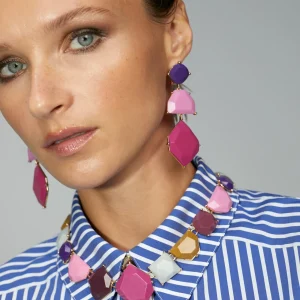 Lola Casademunt Collares<Collar gargantilla colores METAL-NEGRO