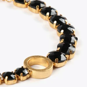 Lola Casademunt Bisuteria<Collar gargantilla de cristales NEGRO