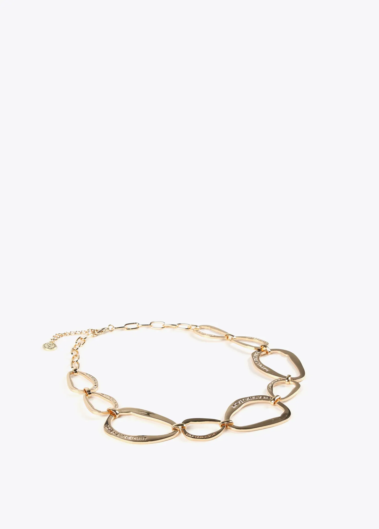 collar_gargantilla_dorada_4.webp Lola Casademunt Bisuteria<Collar gargantilla dorada DORADO