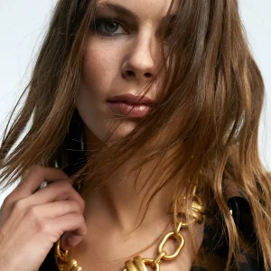 Lola Casademunt Collares<Collar gargantilla DORADO