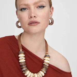 Lola Casademunt Bisuteria<Collar multi piezas MARRON
