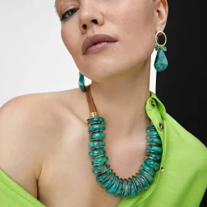 Lola Casademunt Bisuteria<Collar multi piezas TURQUESA