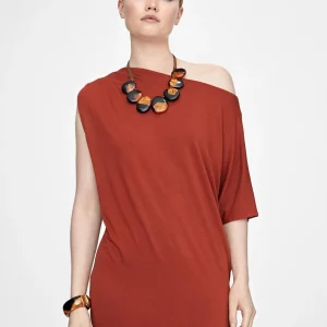 Lola Casademunt Bisuteria<Collar piezas etnicas MARRON