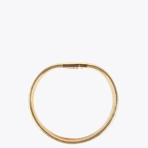 Lola Casademunt Bisuteria<Collar tipo gargantilla elástica DORADO