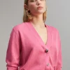 Lola Casademunt Punto<Cárdigan detalle botones ROSA