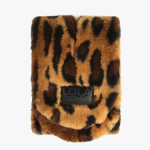 Lola Casademunt Animal Print | Otros Complementos<Cuello animal print MARRON-NEGRO