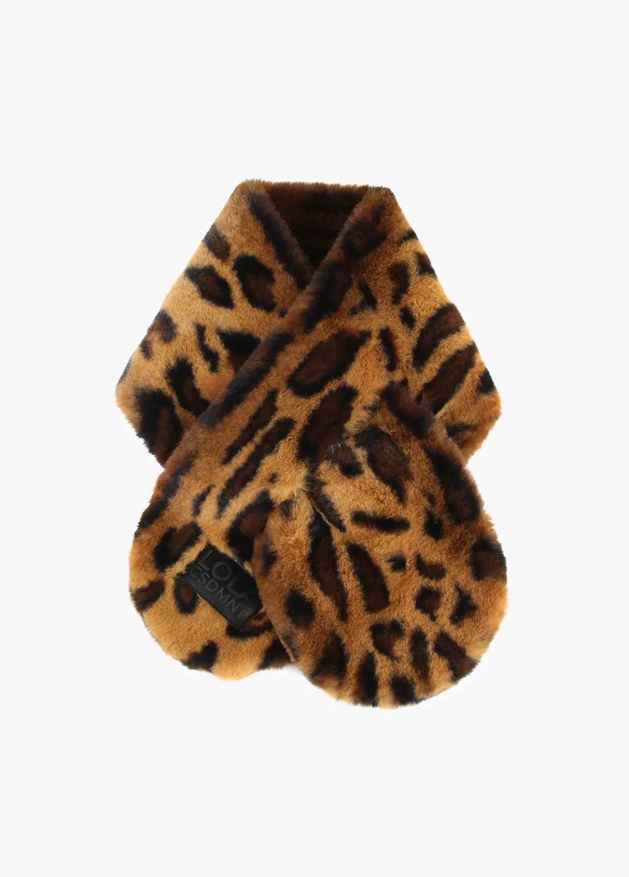 cuello_animal_print_2.webp Lola Casademunt Animal Print | Otros Complementos<Cuello animal print MARRON-NEGRO