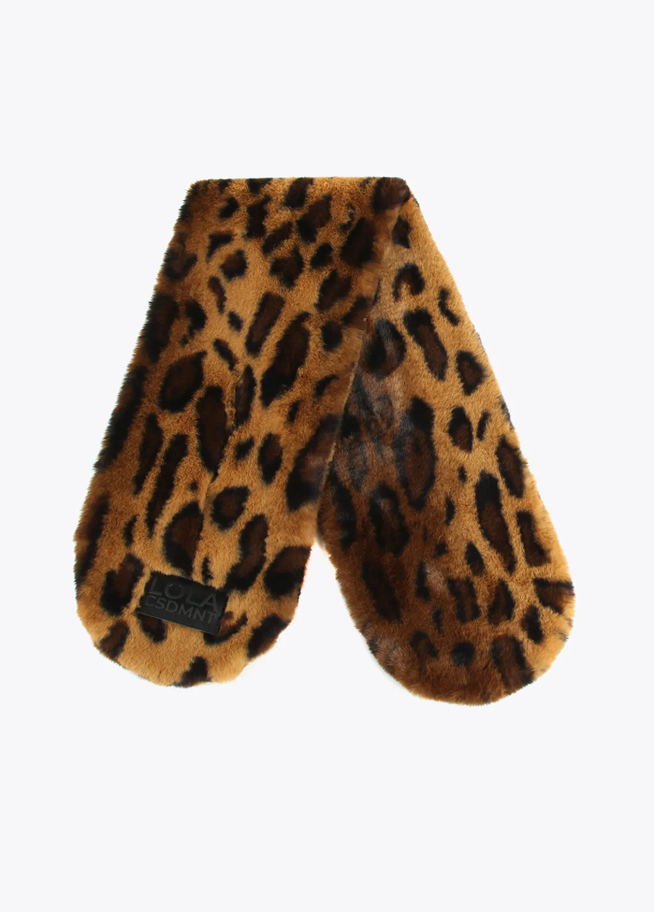 cuello_animal_print_3.webp Lola Casademunt Animal Print | Otros Complementos<Cuello animal print MARRON-NEGRO