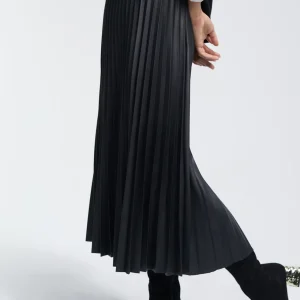 Lola Casademunt Vestidos Y Faldas<Falda efecto piel NEGRO