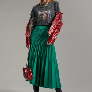 Lola Casademunt Vestidos Y Faldas<Falda plisada AZULELECTRICO