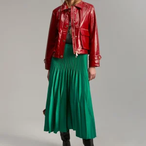 Lola Casademunt Vestidos Y Faldas<Falda plisada AZULELECTRICO