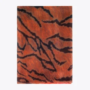 Lola Casademunt Animal Print | Bufandas Y Pañuelos<Fular animal print ROJO-NEGRO