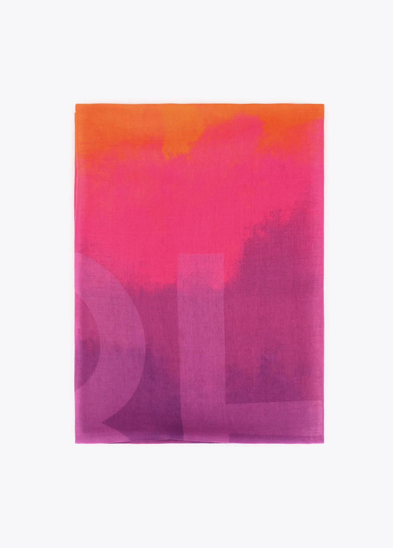 fular_fucsia_y_naranja_4.webp Lola Casademunt Bufandas Y Pañuelos<Fular fucsia y naranja ROJO-LILA