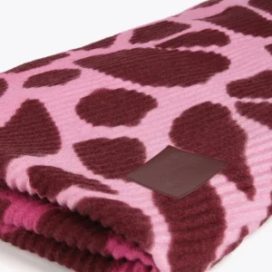 Lola Casademunt Animal Print | Bufandas Y Pañuelos<Fular plisado animal print ROSA-LILA