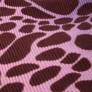 Lola Casademunt Animal Print | Bufandas Y Pañuelos<Fular plisado animal print ROSA-LILA