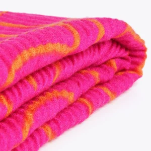 Lola Casademunt Otros Complementos | Bufandas Y Pañuelos<Fular plisado logotipado ROSA-CRUDO