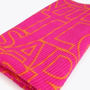 Lola Casademunt Otros Complementos | Bufandas Y Pañuelos<Fular plisado logotipado ROSA-CRUDO
