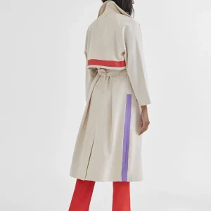 Lola Casademunt Chaquetas Y Gabardinas<Gabardina color CRUDO
