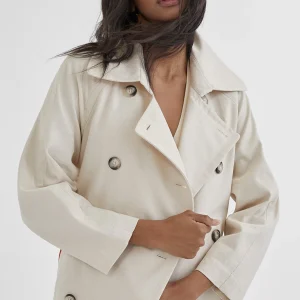 Lola Casademunt Chaquetas Y Gabardinas<Gabardina color CRUDO