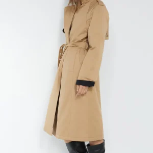 Lola Casademunt Chaquetas Y Gabardinas<Gabardina detalle logo CAMEL