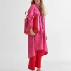 Lola Casademunt Chaquetas Y Gabardinas<Gabardina raincoat FUCSIA
