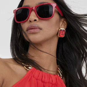 Lola Casademunt Otros Complementos | Gafas<Gafas de sol ovaladas NEGRO