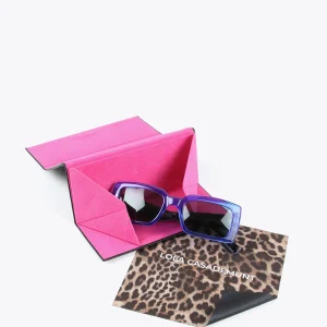 Lola Casademunt Otros Complementos | Gafas<Gafas de sol rectangulares AZULELECTRICO