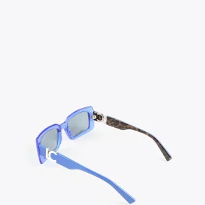 Lola Casademunt Otros Complementos | Gafas<Gafas de sol rectangulares AZULELECTRICO